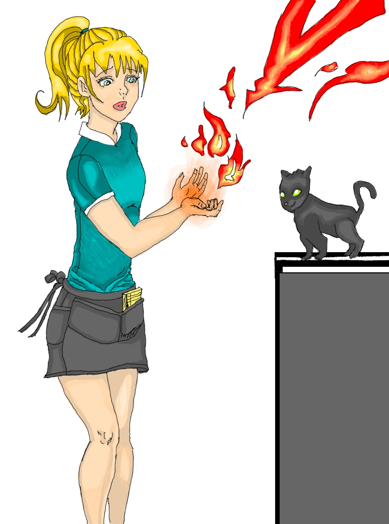 FanArt: Stormy Morgan from Two Broomsticks Gas & Grill by Amanda M.&nbsp;Lee